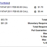 Bear Call Spread Numbers